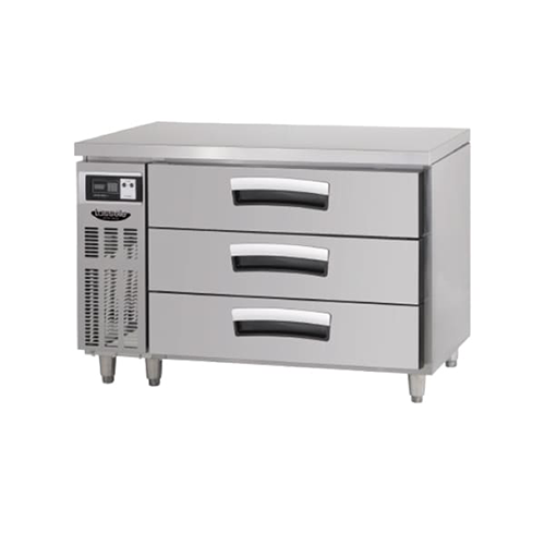 라셀르 290L 올스텐 간냉식서랍형1200 테이블냉장고