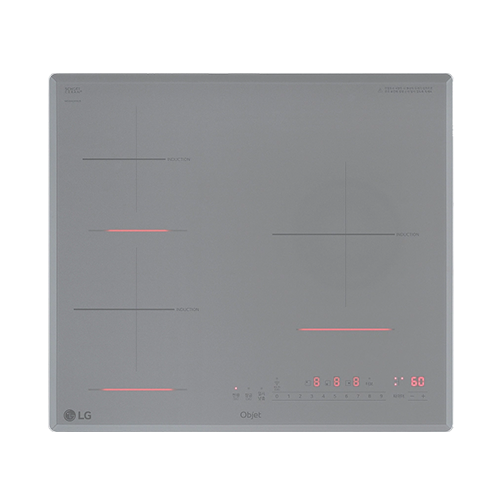 LG전자 디오스 오브제컬렉션 3구 인덕션 빌트인 15cm 케이스 전기레인지 (케이스포함/자가관리)