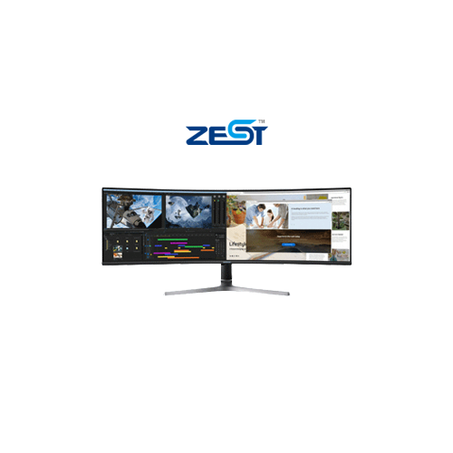 제스트전자 삼성 49인치 LED 커브드 모니터