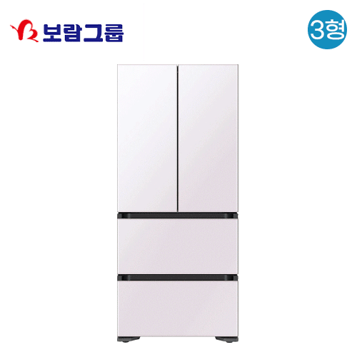 [보람상조] 삼성전자 김치플러스 비스포크 4도어 490L 김치냉장고