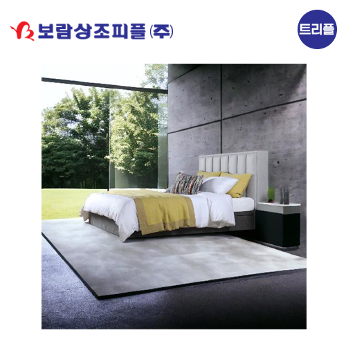 [보람상조] 트리플 체리쉬 그레이 퀸사이즈 모션베드