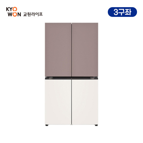 [교원라이프] LG전자 디오스 오브제컬렉션 4도어 870L 냉장고