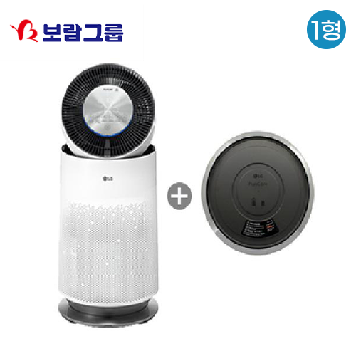 [보람상조]  LG 퓨리케어 공기청정기(1단) + LG 퓨리케어 360 무빙휠